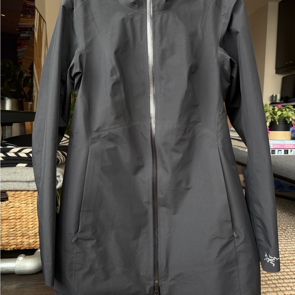 Arc’teryx Waterproof Long Rain Jacket - Women’s - M (fits like S-M) - Black